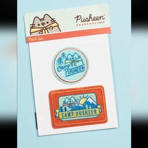 Free w purchase - Pusheen Camp Patch Set